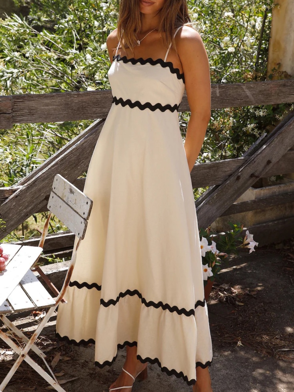 Fortunate One Fully Invested MIDI Dress